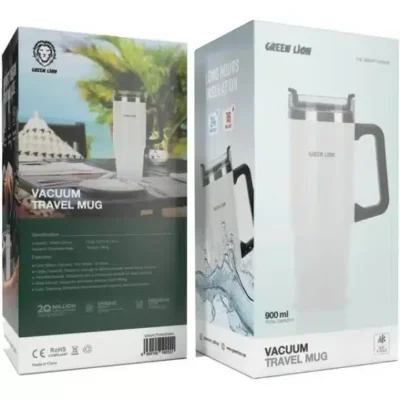 ماگ وکیوم مسافرتی گرین لاین Green Lion Vacuum Travel Mug 900 ML مدل 47819