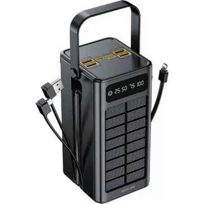 پاور بانک گرین لاین مدل Solar X ظرفیت 60000 میلی آمپر ساعت