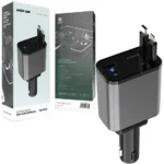 شارژر فندکی خودرو گرین لاین مدل GNRCC50WBK ظرفیت ۵۰ وات