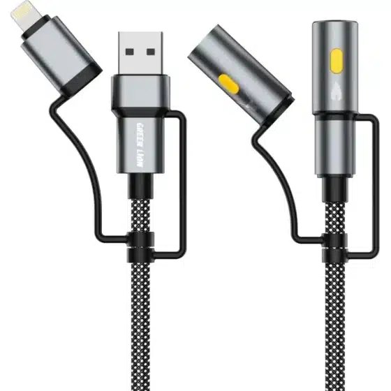 560x560-2026-05-08T181440.673.webp کابل شارژ گرین لاین مدل GREEN LION 6IN1 CABLE GN6N1CBLE - Image 1